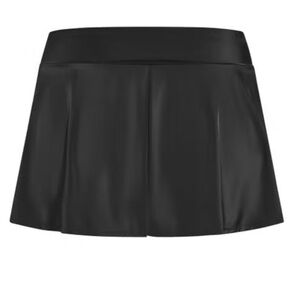 Avenue Swim Skirt Skirtini attached Brief Plus Size 14 Black